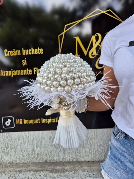 Buchete de mireasa din perle