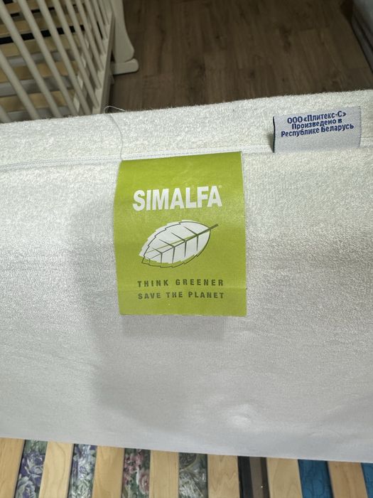 Манеж-кровать детский «Мишка» с матрацом 120*60см.