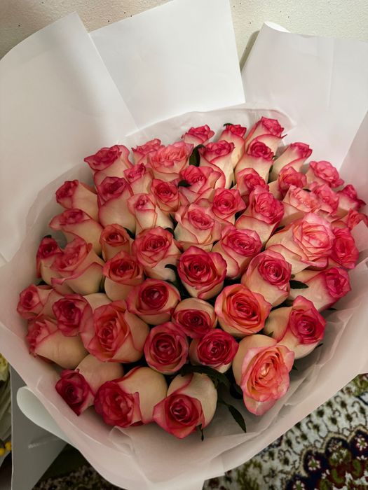 3 Букета цветов, хризантемы, розы, композиция из цветов