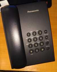 Телефон черен Panasonic KX-TS500FX