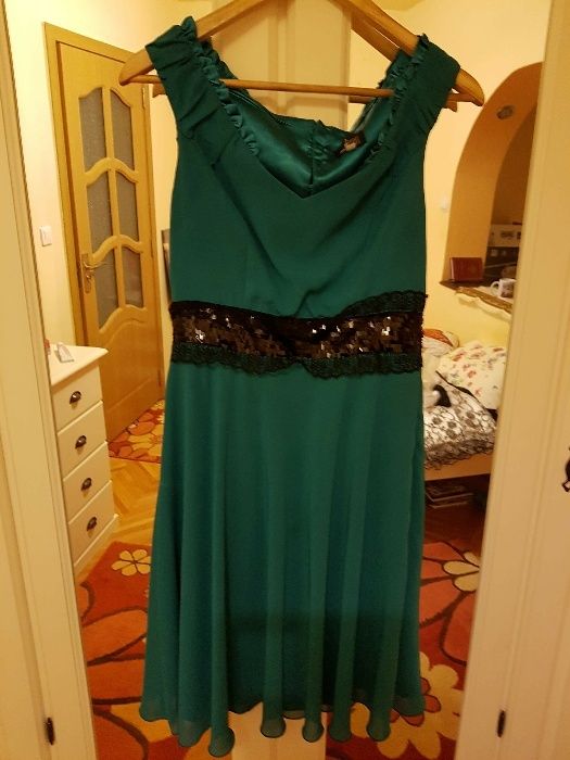 Rochie ocazie -verde smarald