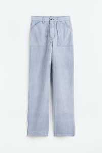 Карго панталон от габардин H&M