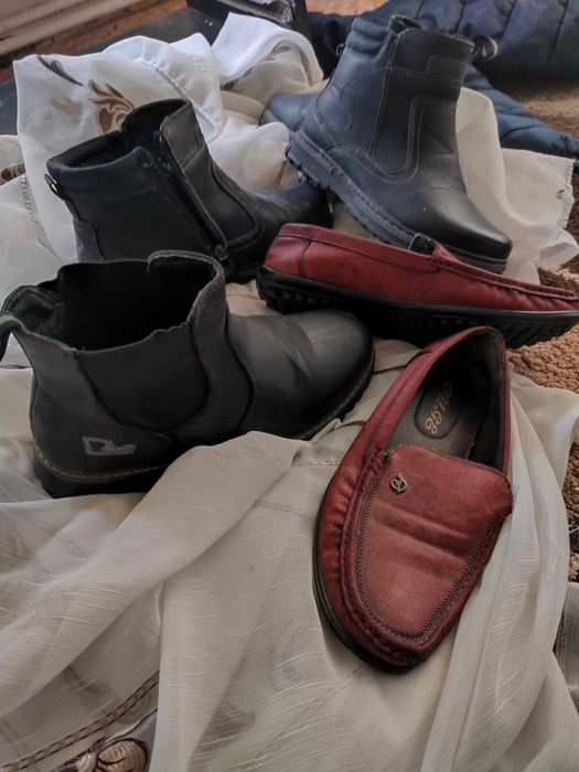 Perechi încălțăminte ghete de iarna mocasini bărbați