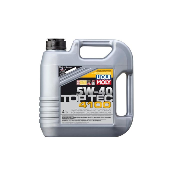 Ulei motor Liqui Moly 5W40 Top Tec 4100 4 litri