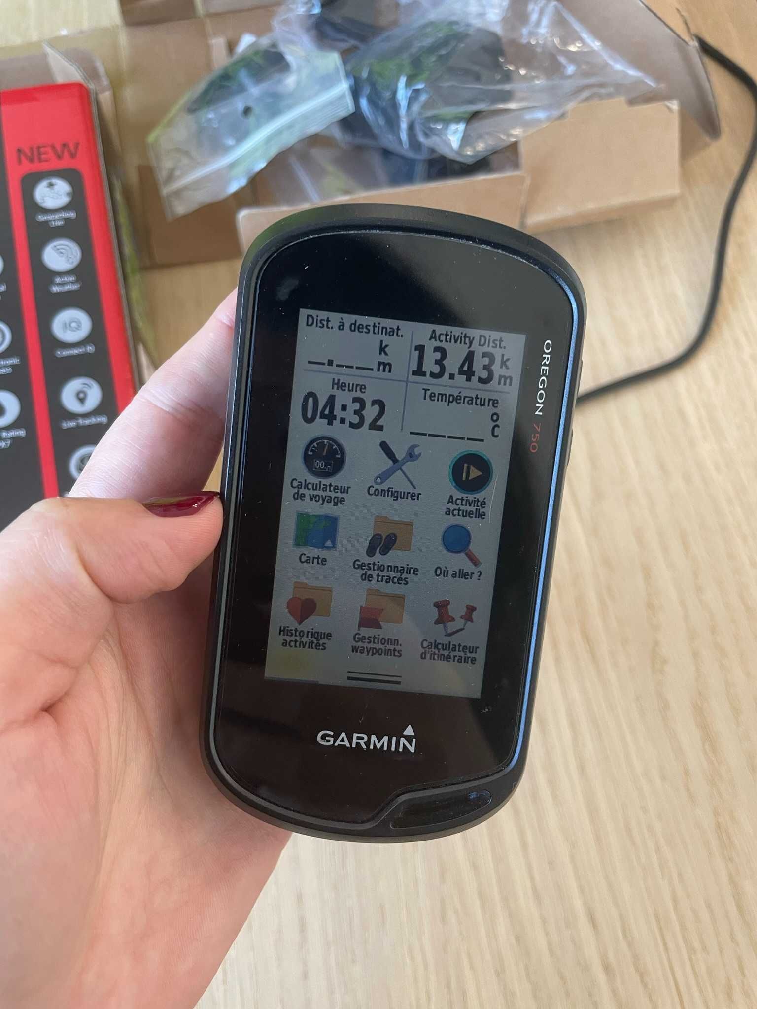 Garmin Oregon 750 GPS за измерване на площи