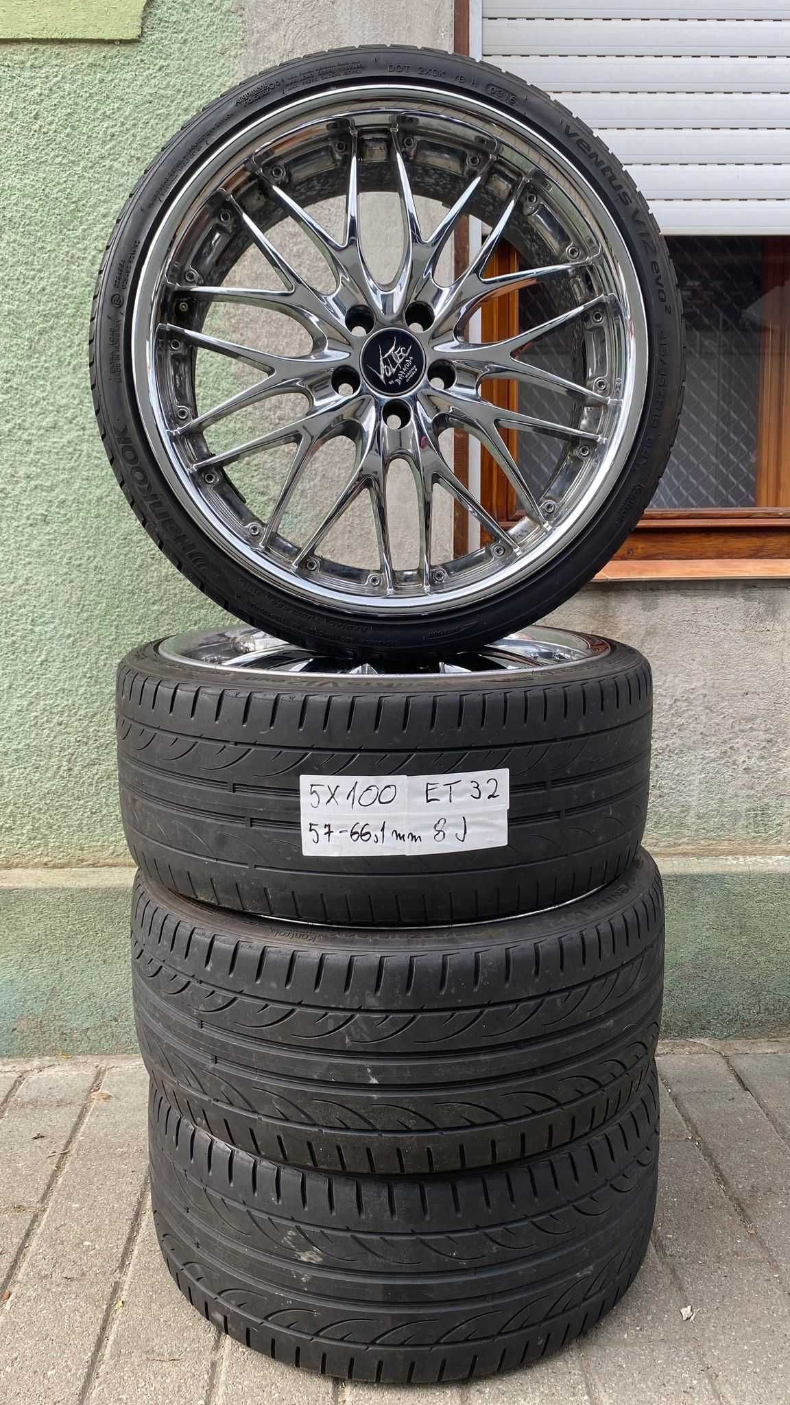 jante O.Z vw audi skoda seat  5X112-100  anv iarna 225 40 18 nexen