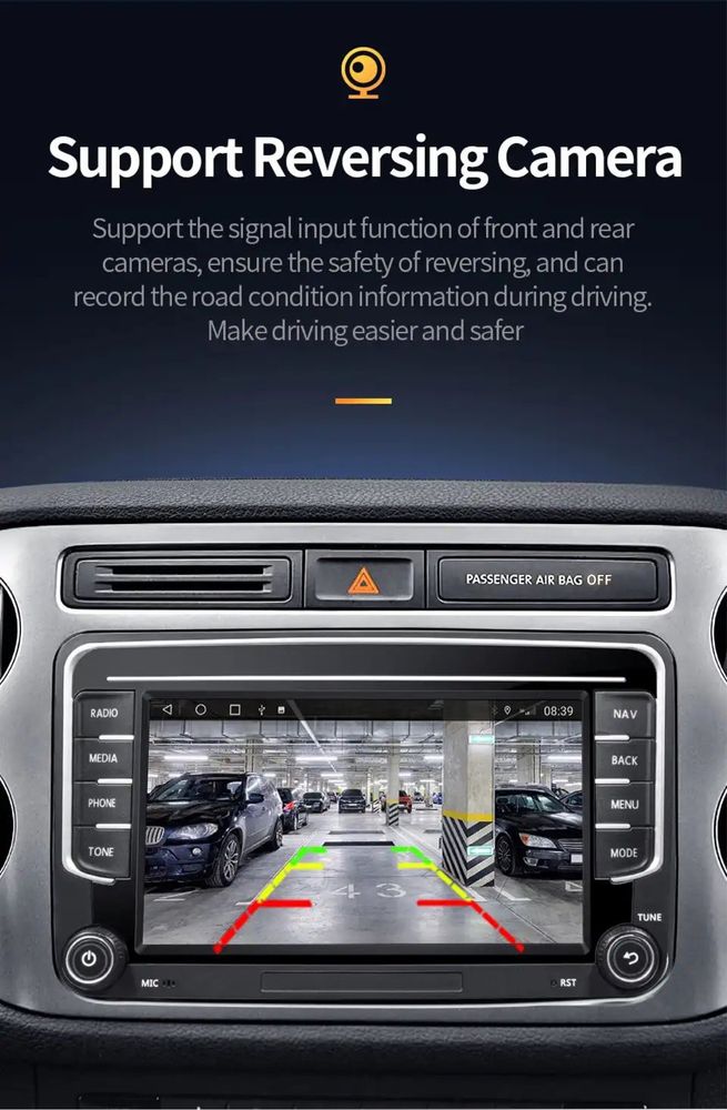 Navigatie Android Volkswagen vw MIB oem CarPlay 2gb skoda Seat