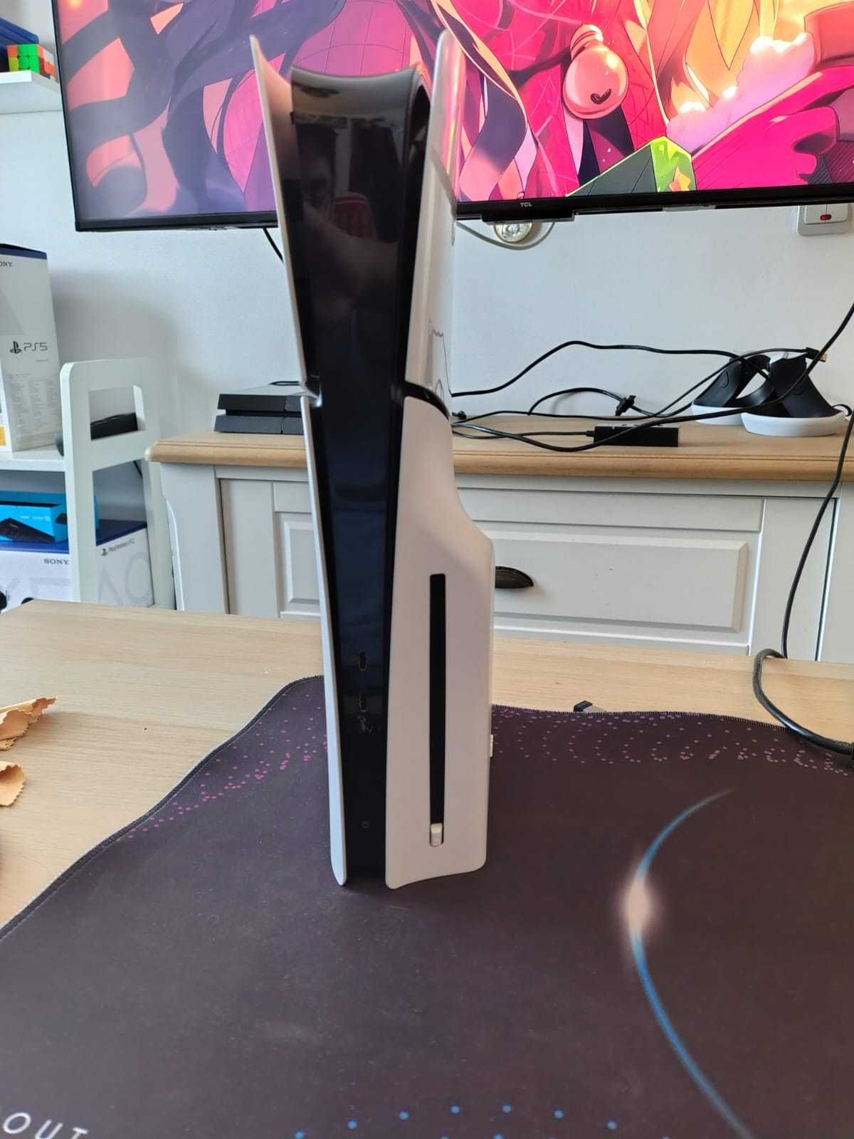 Vand consola Play Station 5 slim disk edition 1 tb , cu 1 an garantie