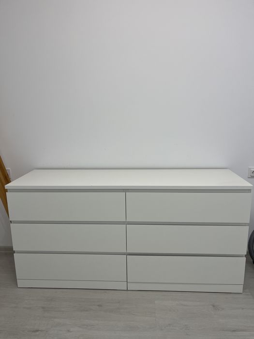 Comoda alba 160 x 48 x 78