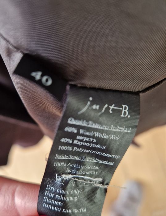 Jacheta si fusta pantalon/culottes 60%lana