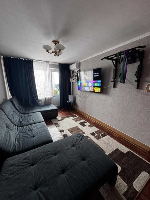 1 комнатная, УП, 9 мкр, с ремонтом, с мебелью. Помощь с Ипотекой