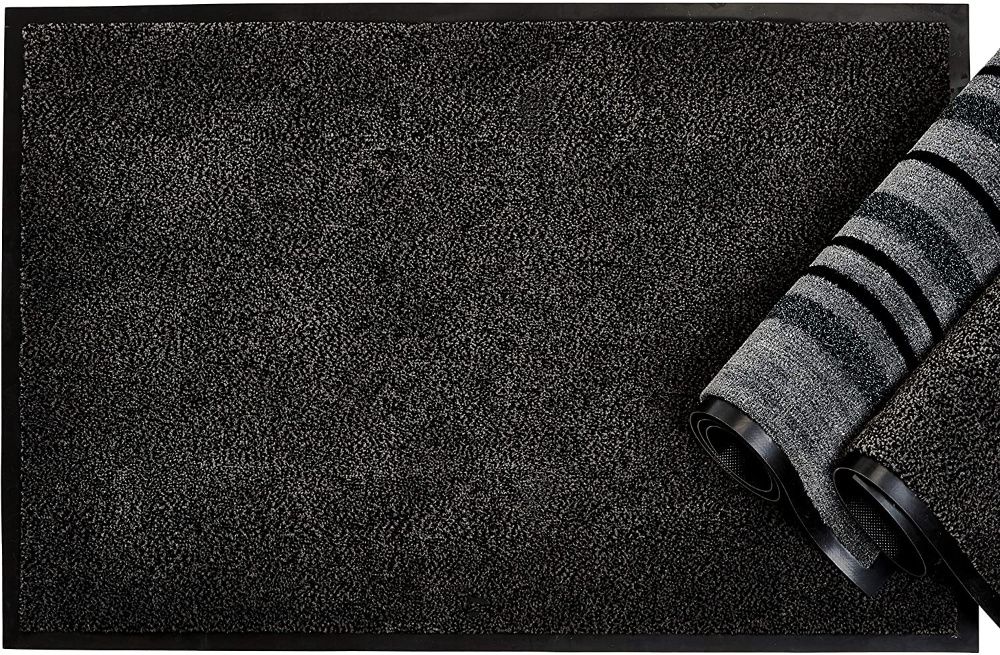 Изтривалка за врата AmazonBasics, 120x300 см / 135х200 см, Сив