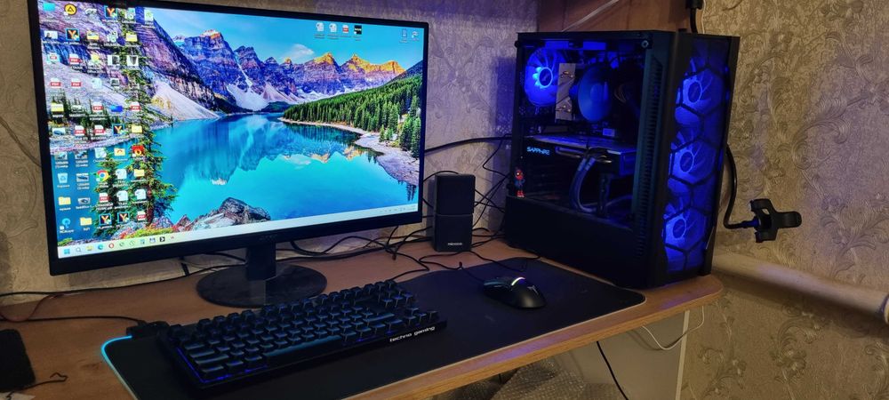 Продается 6 ядерный игровой компьютер с 27 монитором