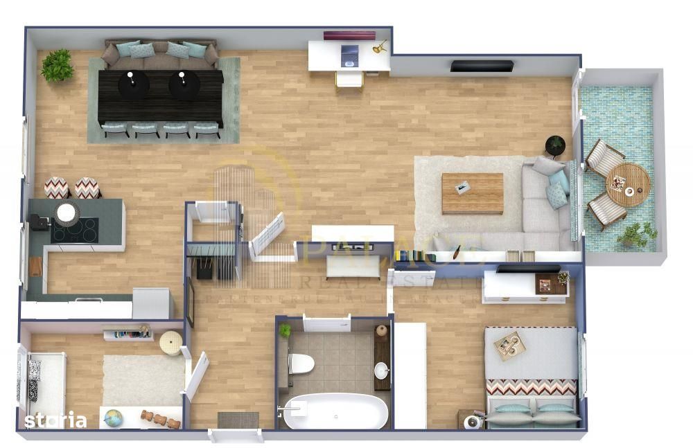 Apartament 3 camere NORD CASA DE ASIGURARI