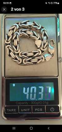 Bratara argint 925 masiva 40 grame