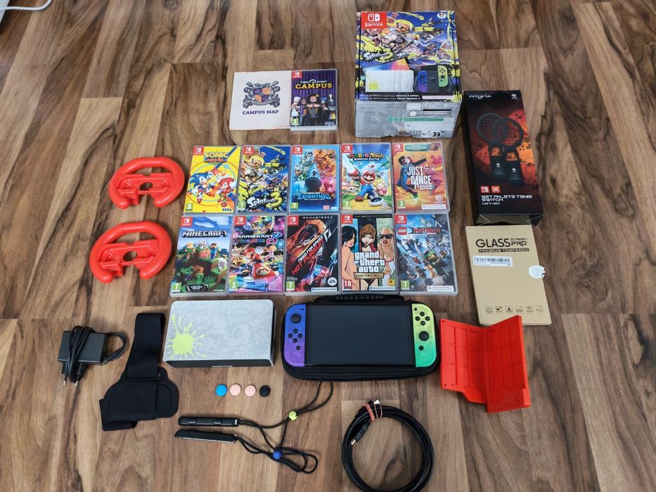 Nintendo Switch Oled Splatoon Limited Edition 64G