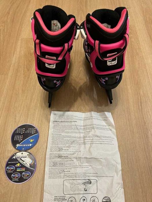 Регулируеми зимни кънки за момиче  Stuf, номер 35-38