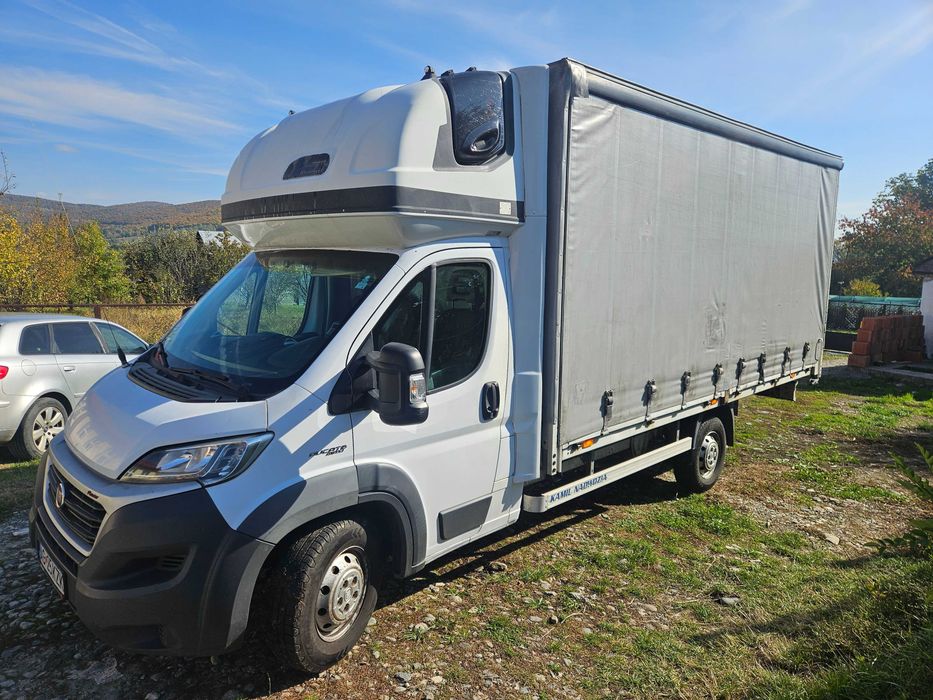 Fiat ducato 2.3 180 cai ,prelata 10 europaleti
