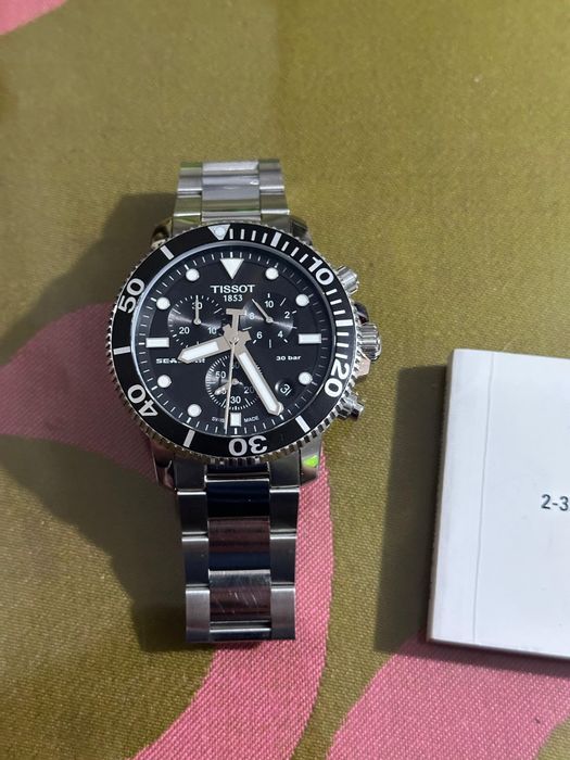 Ceas Tissot Seastar 1000 Chronograph full box acte cutie+ bon achiziti