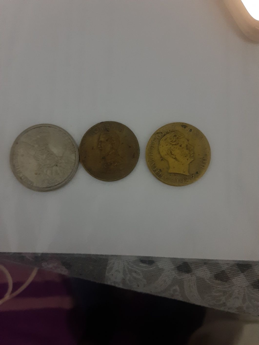 Monede  foarte vechi nu sunt curățate
