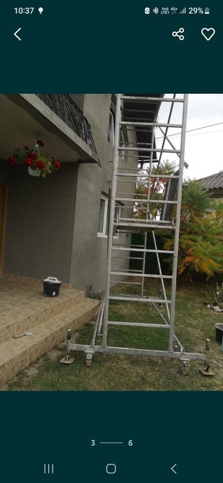 Schelă ușoară de aluminiu