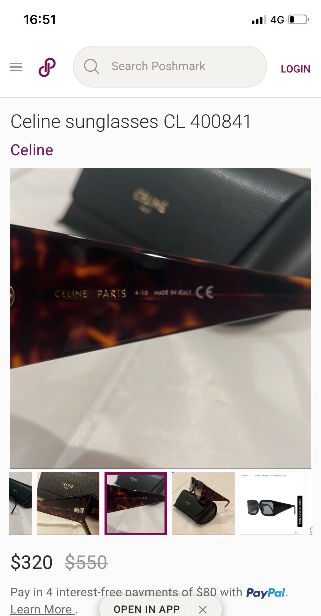 Оригинални слънчеви очилa Celine