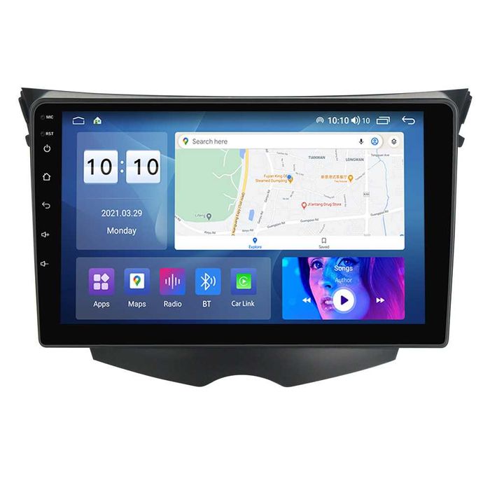 Navigatie Hyundai Veloster 2011 - 2017,  2GB 4GB 8GB Garantie Camera