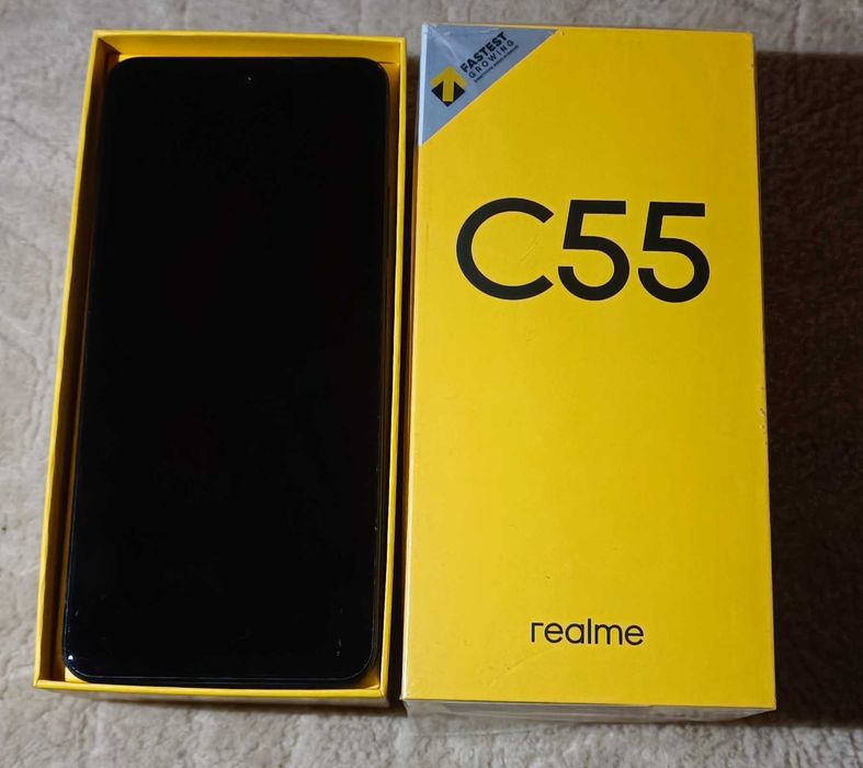 Коледен Realmi C55 / 256Gb/Super бързо зарядно
