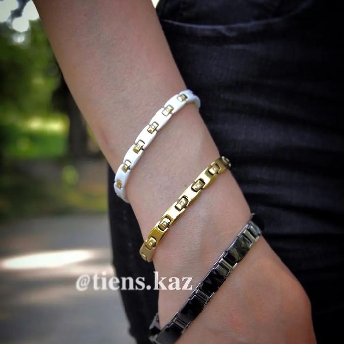 Титановые магнитные браслеты