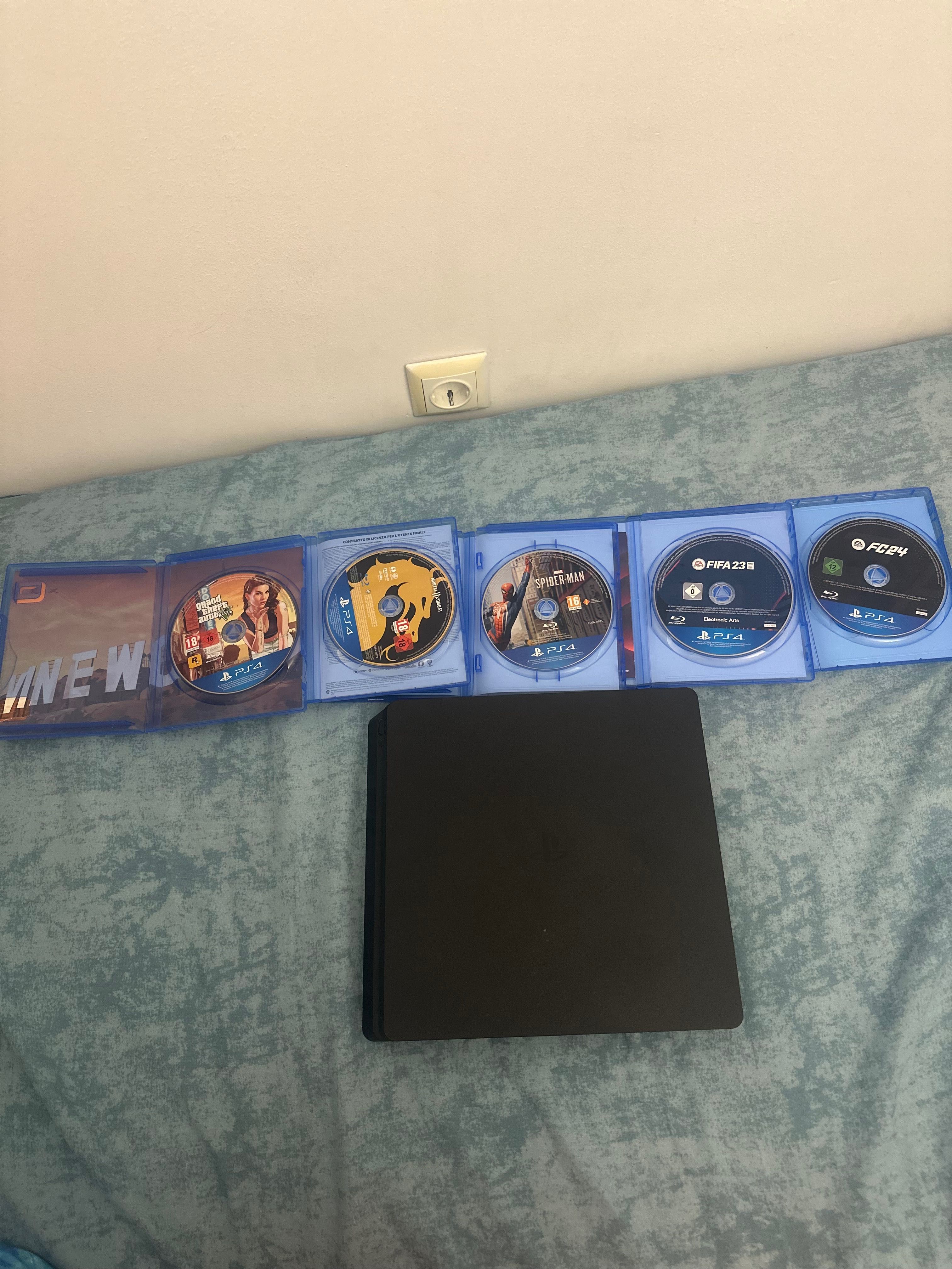 PS 4/Playstation 4 с 5 игри