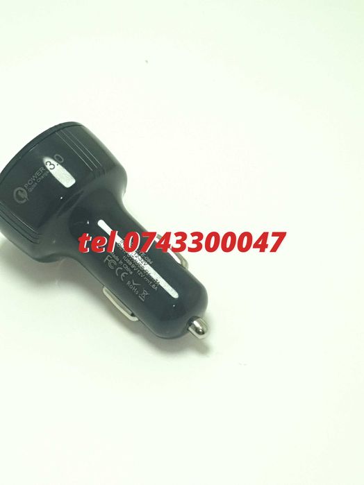 Superfastcharge Incarcator Auto Cu Patru Porturi Usb Partycharge