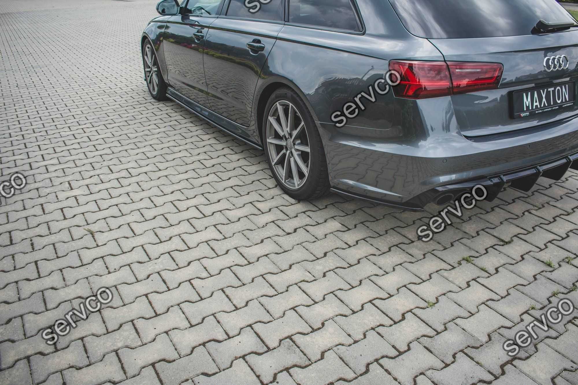Prelungire bara spate Audi A6 S6 C7 S-Line Facelift 2014-2017 v12