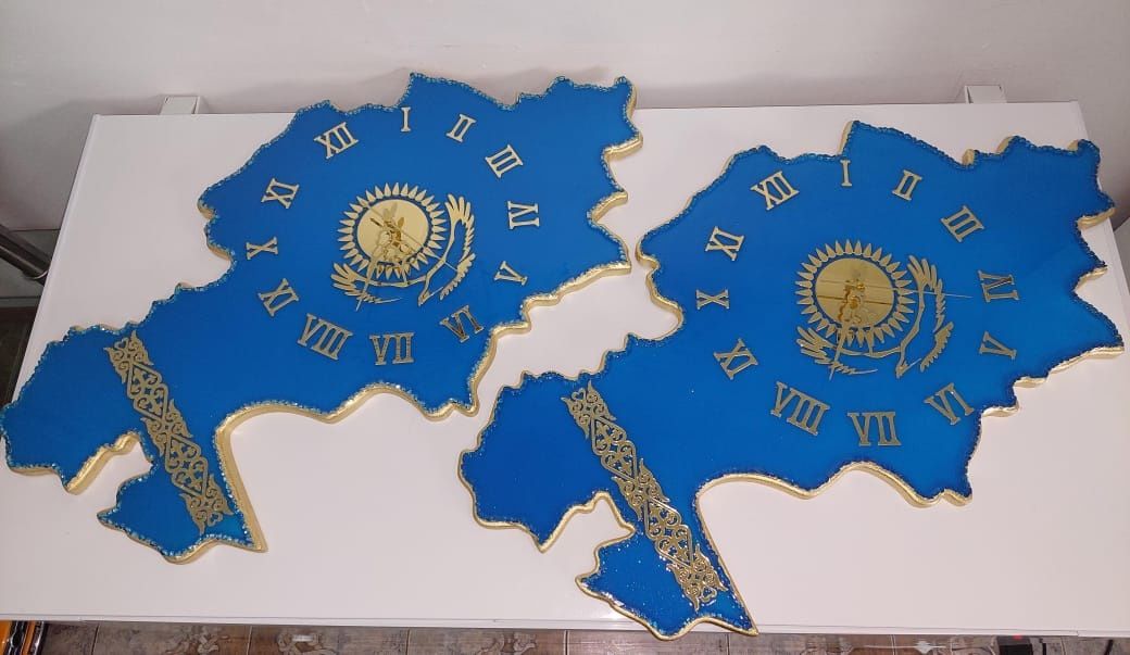 Часы Казахстанский Флаг