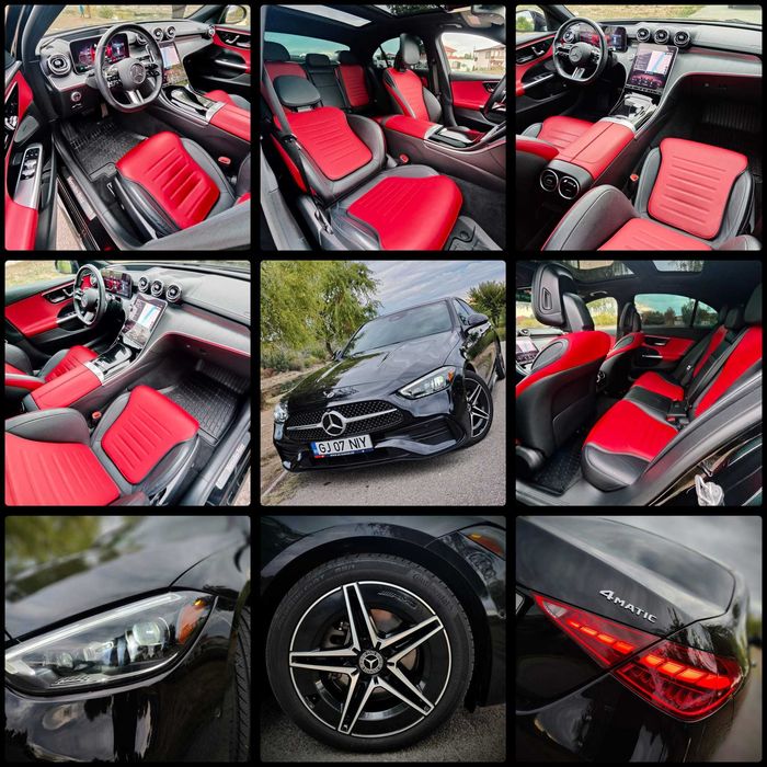Mercedes-Benz C C300 4MATIC - 38.500 KM - AMG Line - 258+23cp
