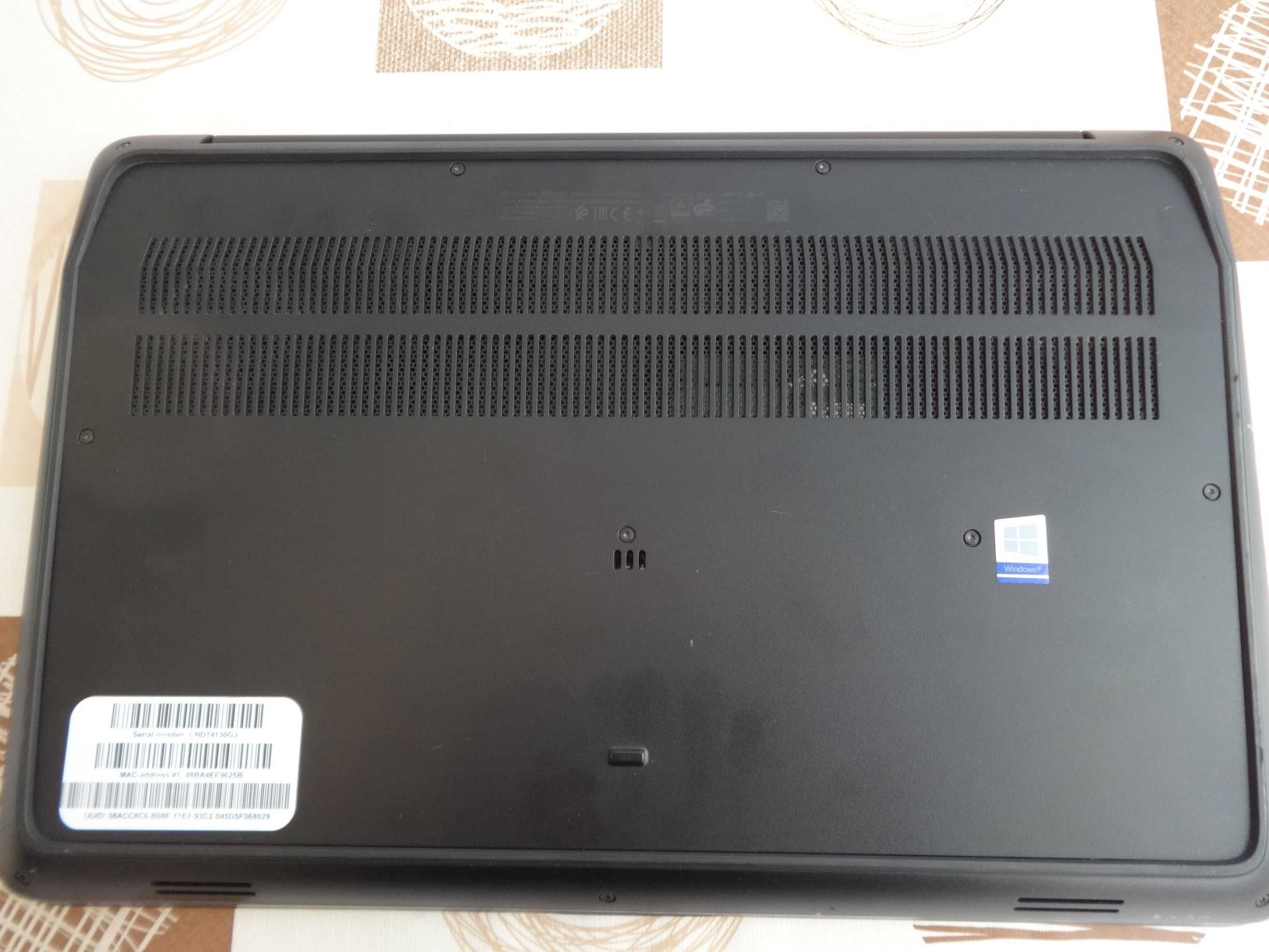 Геймарски Лаптоп HP ZBook 17 G3 17.3" i7-6700HQ 2.60GHz/RAM 32GB