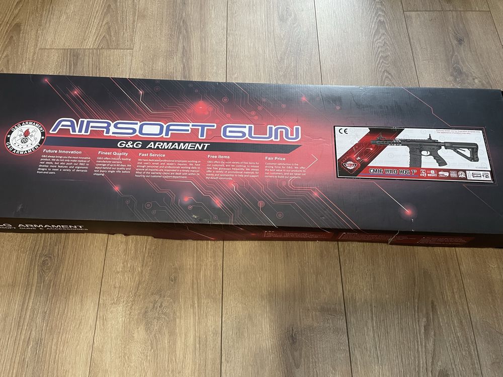 ***ЧИСТО НОВА*** Airsoft карабина G&G GC16 Wild Hog
