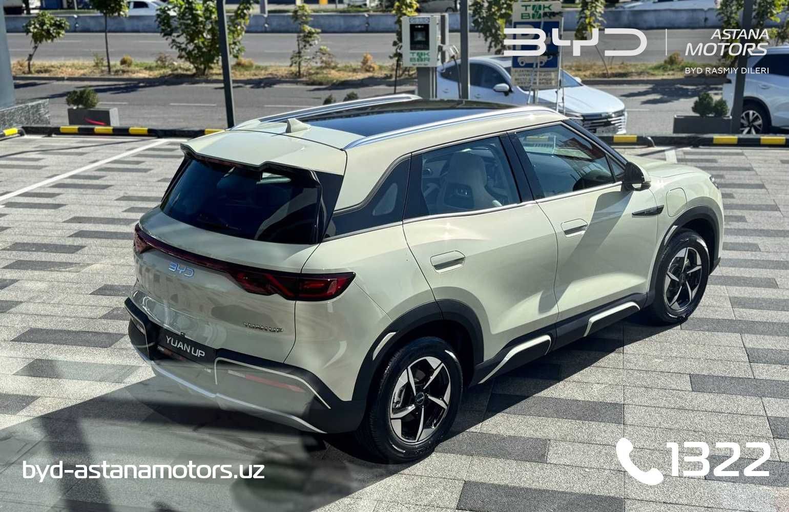 BYD Yuan Up sotuvda mavjud