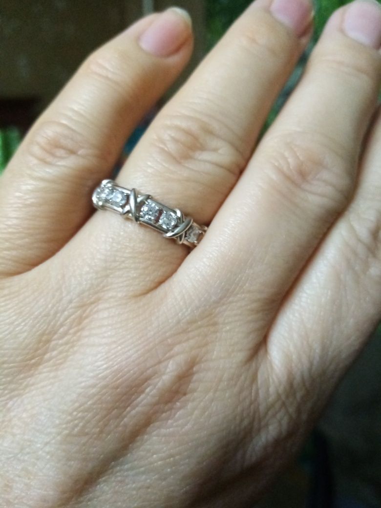 Серебро 925*пробы кольцо 19 размер