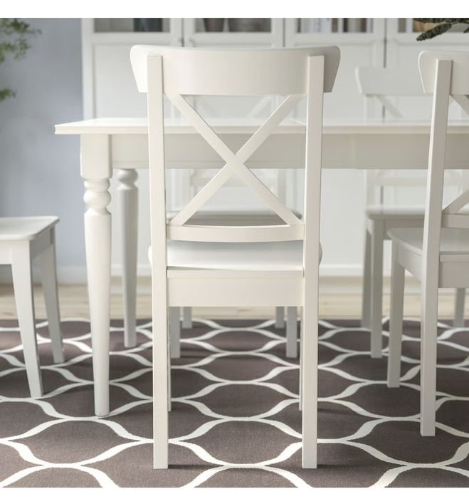 Set 4 scaune lemn masiv IKEA - 4 bucati Pret valabil pana Sambata!
