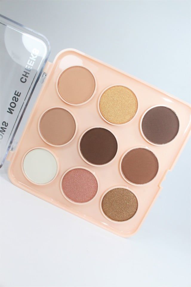 Trusa contur de fata, Gulflower, Contour Perfect Face, 02, 9 culori