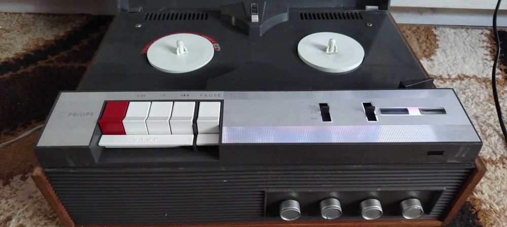 Magnetofon Philips vintage