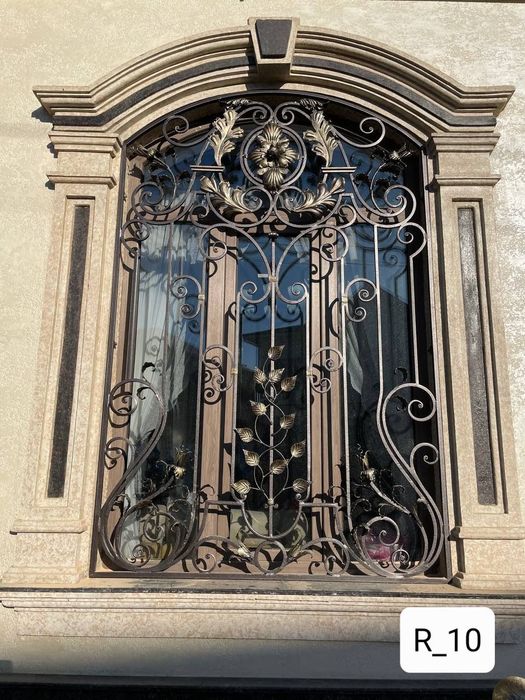 Решотка дарвоза навес металличиски услуго