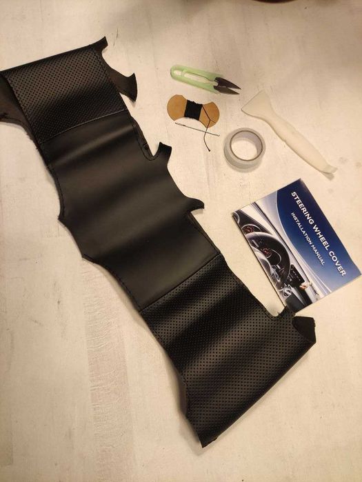 Vând husă din piele pentru volan (pentru BMW M Sport)