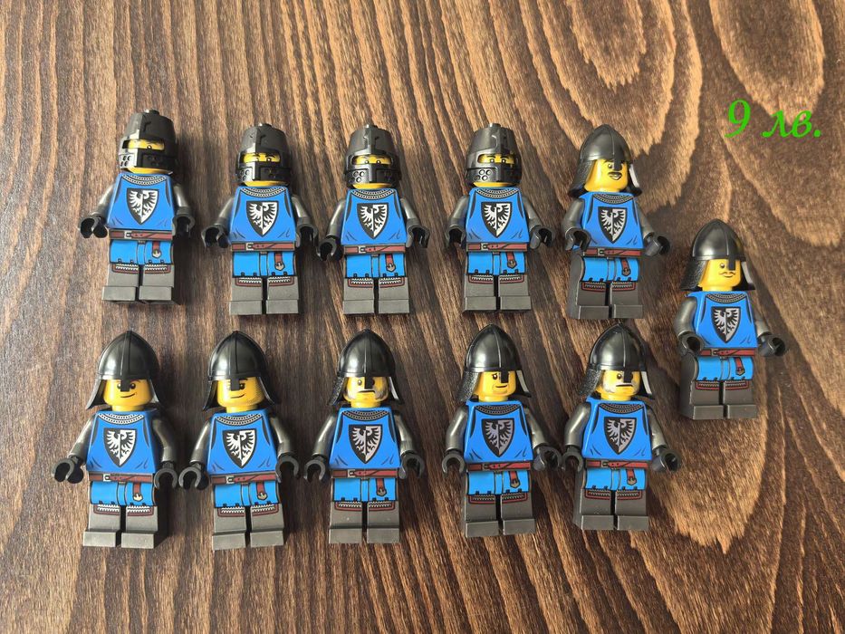 НОВИ LEGO минифигурки рицар пират сокол вълк форестмен