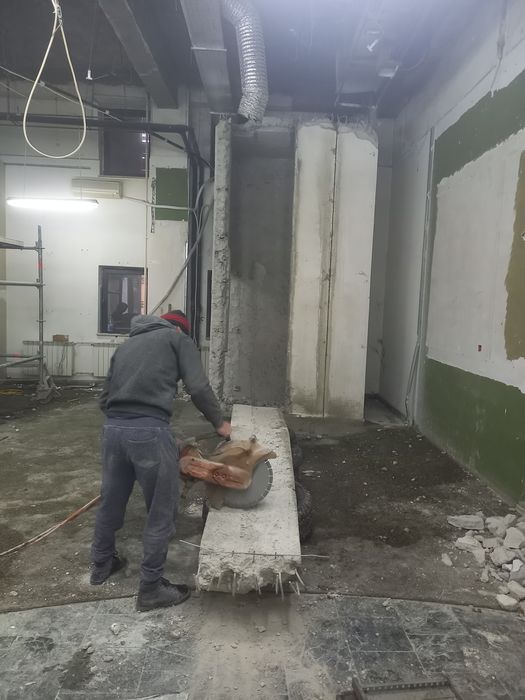 Taiat Carotare Decupari Pereti Beton Armat Decopertat Gresie Bucuresti