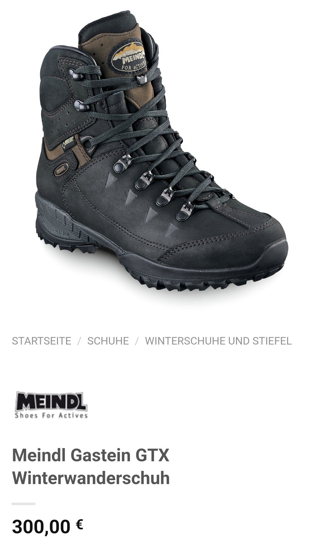 Meindl Gore-tex 41 номер