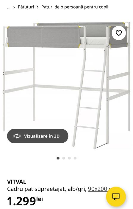 Pat etajat vitval ikea