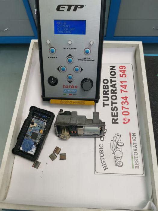 Actuatoare turbina - testam