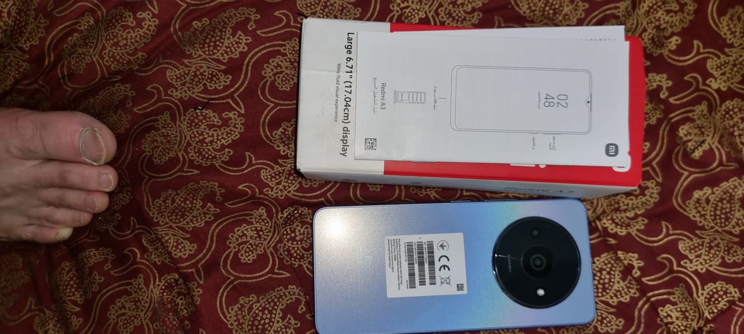 Redmi A 3 yangi 10 kun ilatigan