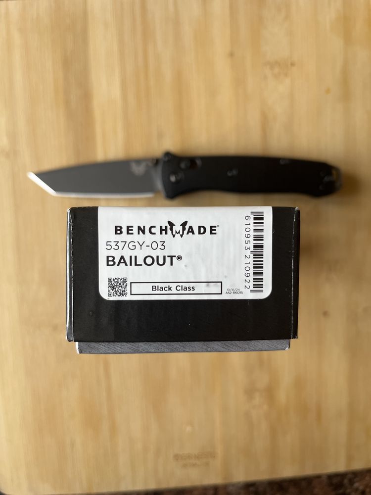 Benchmade Bailout 537-03 CPM M4